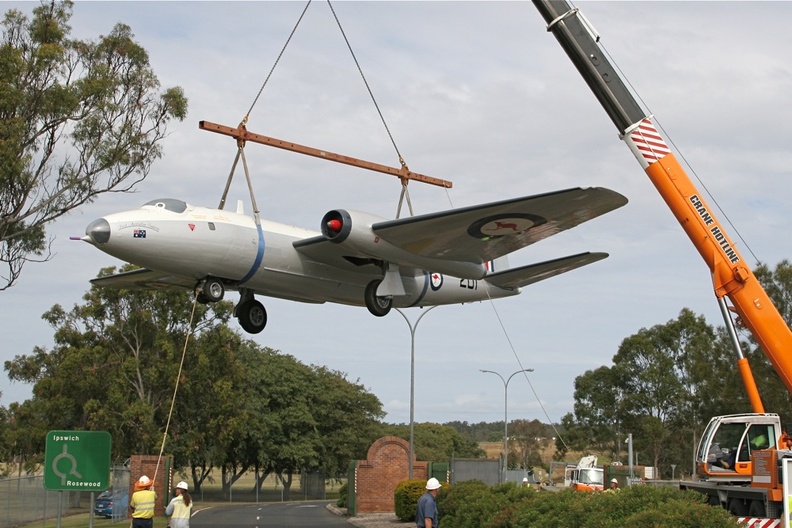 Canberra A84 201 21st May 2011 Photo By Mick Raftery ADF Serials
