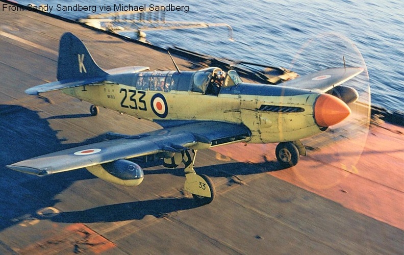 Fairey Firefly VX373 - Sandy Sandberg via Michael Sandberg