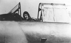 Harvard AJ839 coded 2 451 Sqn Sqn Ldr Alan Ferguson in the cockpit 