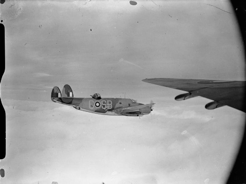 Ventura Mark II, AE939 &#145;SB-C&#146;, of No. 464 Squadron RAAF based at Feltwell, Norfolk, in flight.
