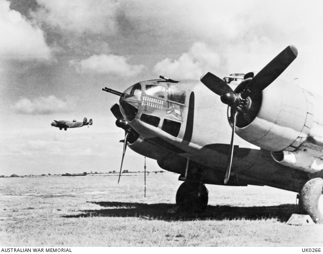 Lockheed Ventura "F" of 464 Sqn, RAAF
 Possibly AJ174 SB-F 
AWM UK0266