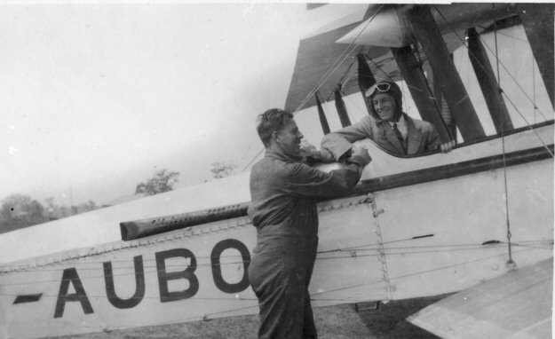 Airco D.H.6 ex B2803 and CFS G-AUBO