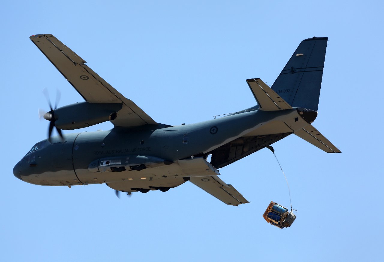 Alenia C27J SpartanA34-002Londonderry Drop Zone9th October 2015