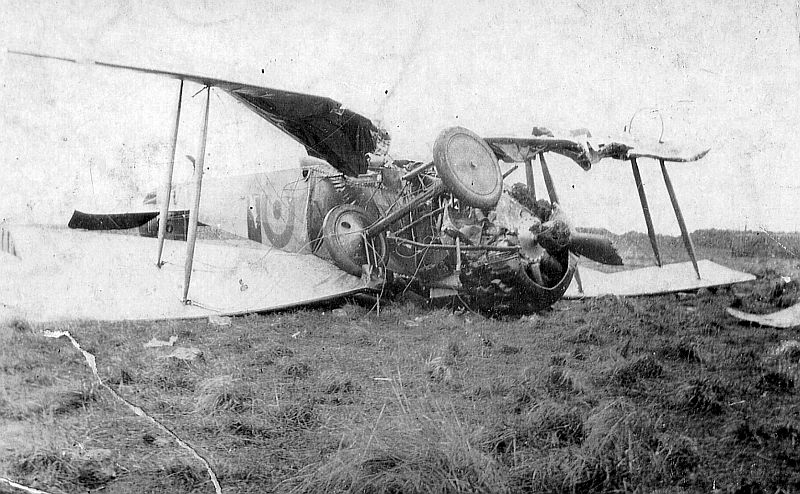 Avro 504K E9311
6 Squadron, A.F.C., 
Minchinhampton, c.1918
pilot was Lt. Symes. 
via Mike Mirkovic.