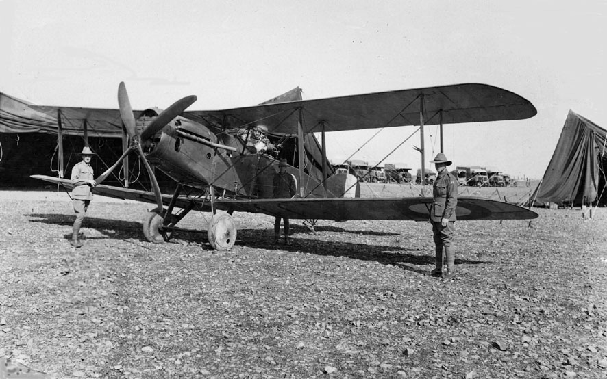 Bristol F.2B B1298
1 Squadron, A.F.C.
Palestine, c.1918
via Mike Mirkovic.