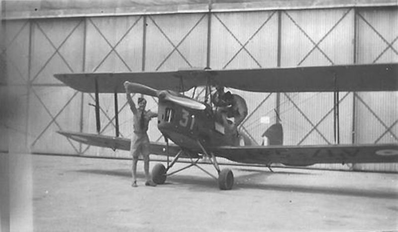 Tiger Moth A17-543 Benalla RAAF
                  Phootovia Sally Douglas