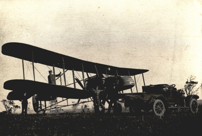 F.E.2b CFS14 
Yarram, Victoria, 1918. 
Photo RAAF Museum, Donor Alfred Muller Simpson of Parkside, SA via Steve Campbell-Wright