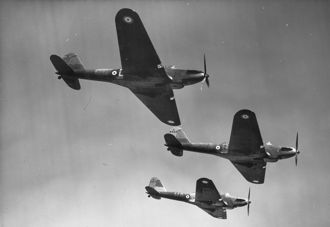 Fairey Battle K9324 
Coded HA-B in UK leading K9325 and K9353
Photo; Buz Busby