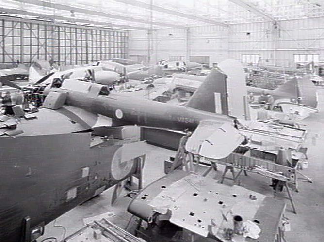 Fairey Battle V1241 
Ansett workshop