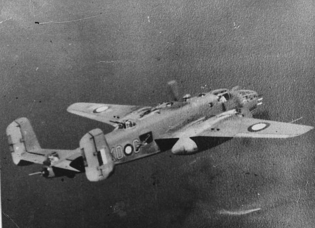 B-25D Mitchell A47-19/KO-G 2
                Squadron, c.1944 via Mike Mirkovic.