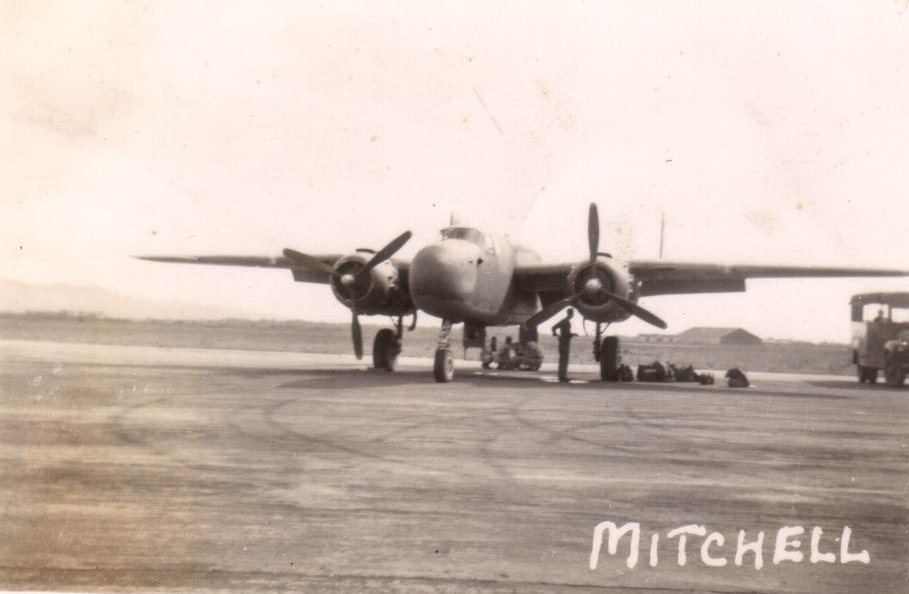 Unknown B-25 Photos- LAC Ted Jones, Clerk
                    Signals, 33 OBU, RAAF.