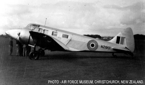 Airspeed Consul
NZ1901
RNZAF Photo
