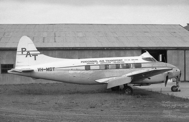 Devon NZ1801 
VH-MGT
Bankstown
November 1973 
Photo Geoff Goodall
Ed Coates Collection