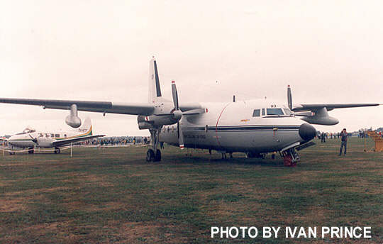 Fokker Friendship 
NZ2783
Photo by Ivan Prince