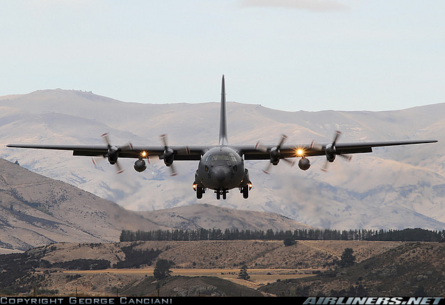 Hercules NZ7001 
Wanaka 
2nd April 2010
Photo by George Canciani