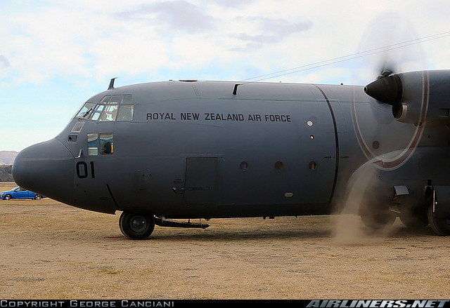 Hercules NZ7001
 Wanaka 
2nd April 2010
Photo by George Canciani