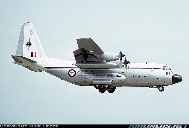 Hercules NZ7002 
Finningly, UK 
30th July 1977
Photo by Mike Freer