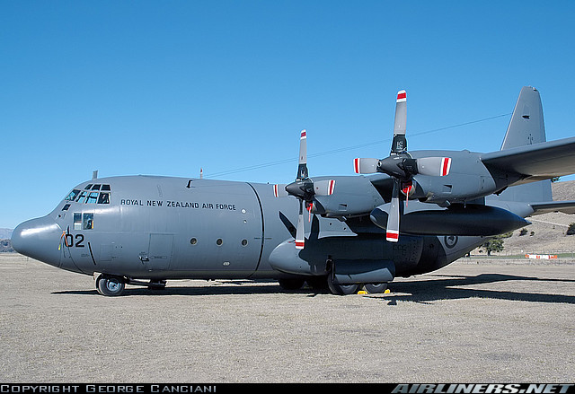 Hercules NZ7002 
Wanaka 
14th April 2006
Photo by George Canciani