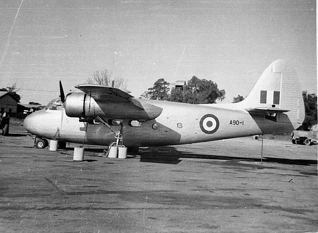 Percival Prince Mk.3 
A90-1.
1 Air Trials Unit,
 Mallala, c.1955,  via Mike Mirkovic.