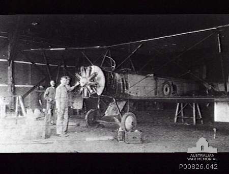 Sopwith 1 1/2 Strutter, AFC, Yatesbury, England.AWM P00826_042 via Brendan Cowan