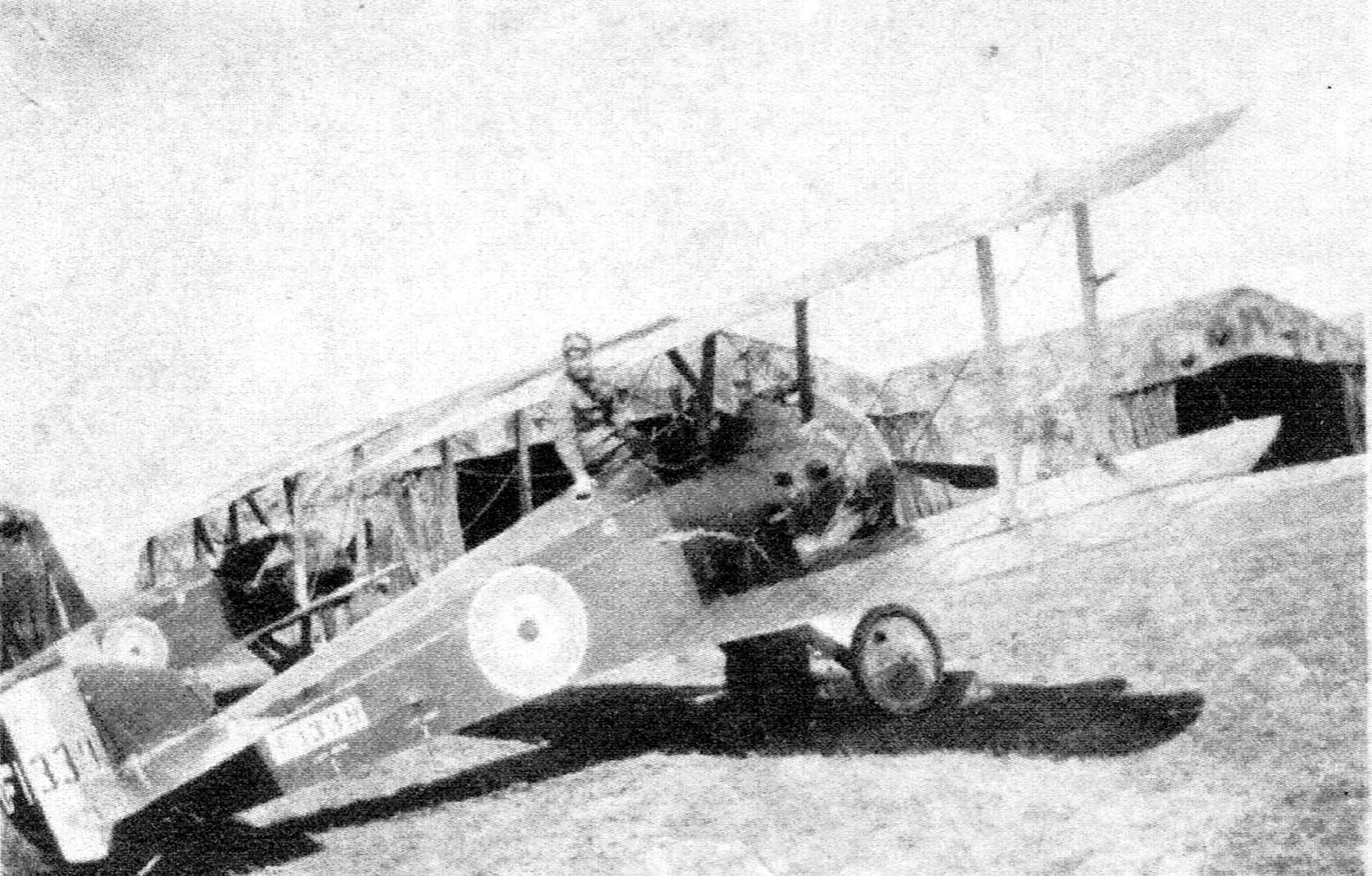 Sopwith 1F.1 Camel F1339 5 Squadron AFC, Pilot – Fred Perrett pictured  via Scott Brown
