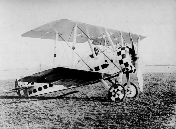 Sopwith Camel E 7287                            Capt A. H. Cobby DSO DFC 8Sqn AFC. via Rod                            Farquhar.