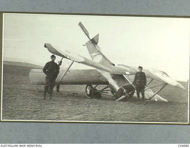 An AFC Sopwith Pup after a mishap at Tern hill, UK.